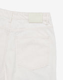 CREAMY WHITE OASIS DENIM PANTS