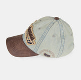 American vintage two-tone ball cap