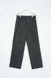 Flap Pintuck Wide Trousers