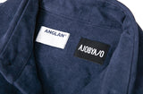 【AG X AJOBYAJO】Oversized Corduroy Mixed Shirt