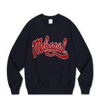 CURVED LOGO SWEATSHIRT