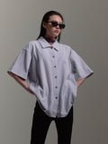TERRY COLLARED SHIRT