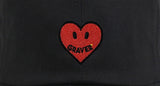 [UNISEX] Heart Logo Smile Embroidery Ball Cap