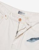 CREAMY WHITE OASIS DENIM PANTS