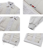 SHOULDER QUILTING JACKET