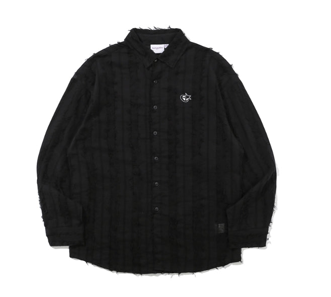 TARGETTO (ターゲット) - SEE THROUGH FRINGE SHIRT – einz.jp