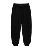 Twisted Cable Knit Pants