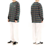 GOTHIC OVAL STRIPED LS TEE