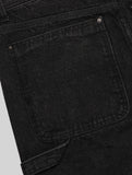 BLACK SPREAD CARPENTER DENIM