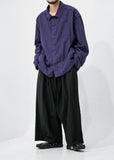 Linen Wide Hakama Easy Pants