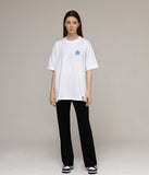 Small Spray Flower Smile Short Sleeve Tee