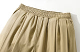 Nose Tencel Cotton Two Tuck Bermuda Short Pants