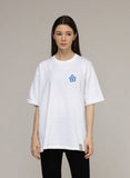 Small Spray Flower Smile Short Sleeve Tee