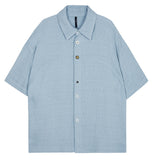 E21 Western Short-sleeved Linen Shirt