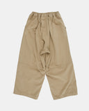 Bio cotton dart balloon wide pants