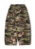 [AG] Rib Camo Belt Balloon Pants