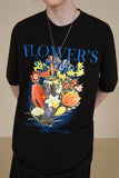 Multi Flower Saturday Half T-shirt