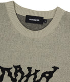 TRIBAL LOGO HALF KNIT