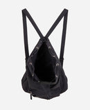 Silky rustling nylon strap backpack