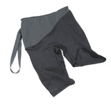 Unbalance Waist Biker Shorts / Charcoal