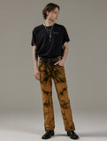 CHEDDAR ORANGE CURVE DENIM PANTS