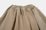 Bio cotton dart balloon wide pants