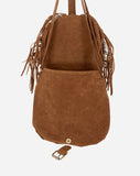 Tassel fringe strap cross bag