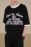 Old Ivy Club Box Half T-shirt