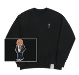 Tattoo Dog Embroidery Perito Sweatshirt