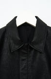 Hill Cropped Leather Jacket