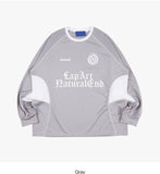 Raglan checkerboard stitch soccer jersey