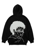 Crying Boy Cotton Knit Hoodie