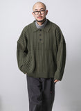 Oversize Golgi Collar Knit