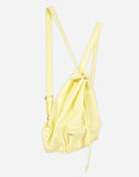 Silky rustling nylon strap backpack