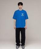 MAYBE TONIGHT Logo Comics Flower Drawing Short Sleeve Tee