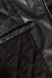 Notold leather blouson