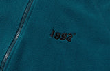 Wave logo fleece zip-up