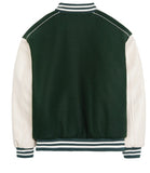 V Logo Lining Varsity Jacket