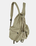 Draw string bucket backpack