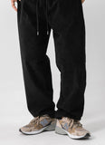 Corduroy String Wide Pants