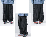 Taslan String Cargo Balloon Pants