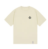 Small Spray Flower Smile Short Sleeve Tee