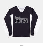 Force v-neck nylon over sweatshirt