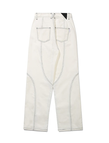 TARGETTO (ターゲット) - CURVED STITCH PANTS – einz.jp