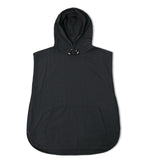 Nylon String Zip Hoodie Vest
