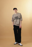 TRIBAL LOGO HALF KNIT