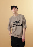 TRIBAL LOGO HALF KNIT