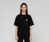 Small Life Logo Flower Smile Short Sleeve