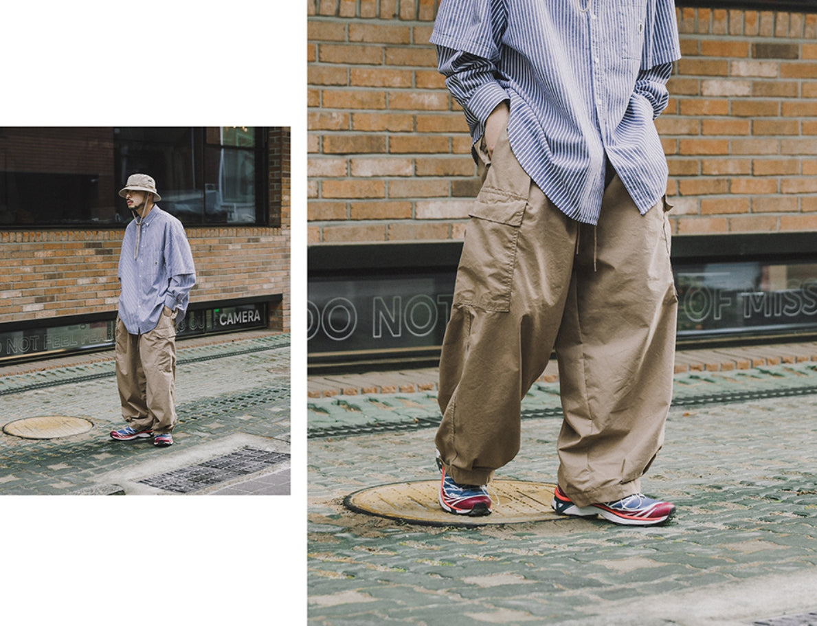 ANGLAN (アングラン) - [AG] Field Vijo Balloon Pants – einz.jp