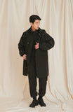 Utility Hooded Long Windblock Jacket